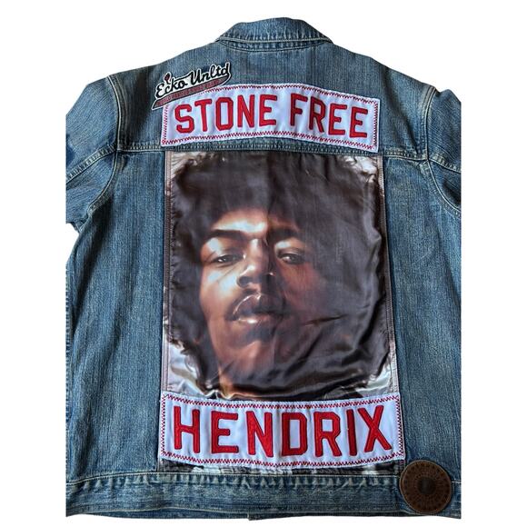 Ecko Unltd Other - RARE Vintage Y2K ECKO UNLIMITED - Jimi Hendrix Limited Ed Stone Free Jacket - XL